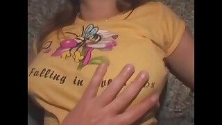 fellow-creature plays with his sister's innate tits - SISTERSTROKE.COM
