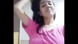 adorable desi girl movie for the brush day